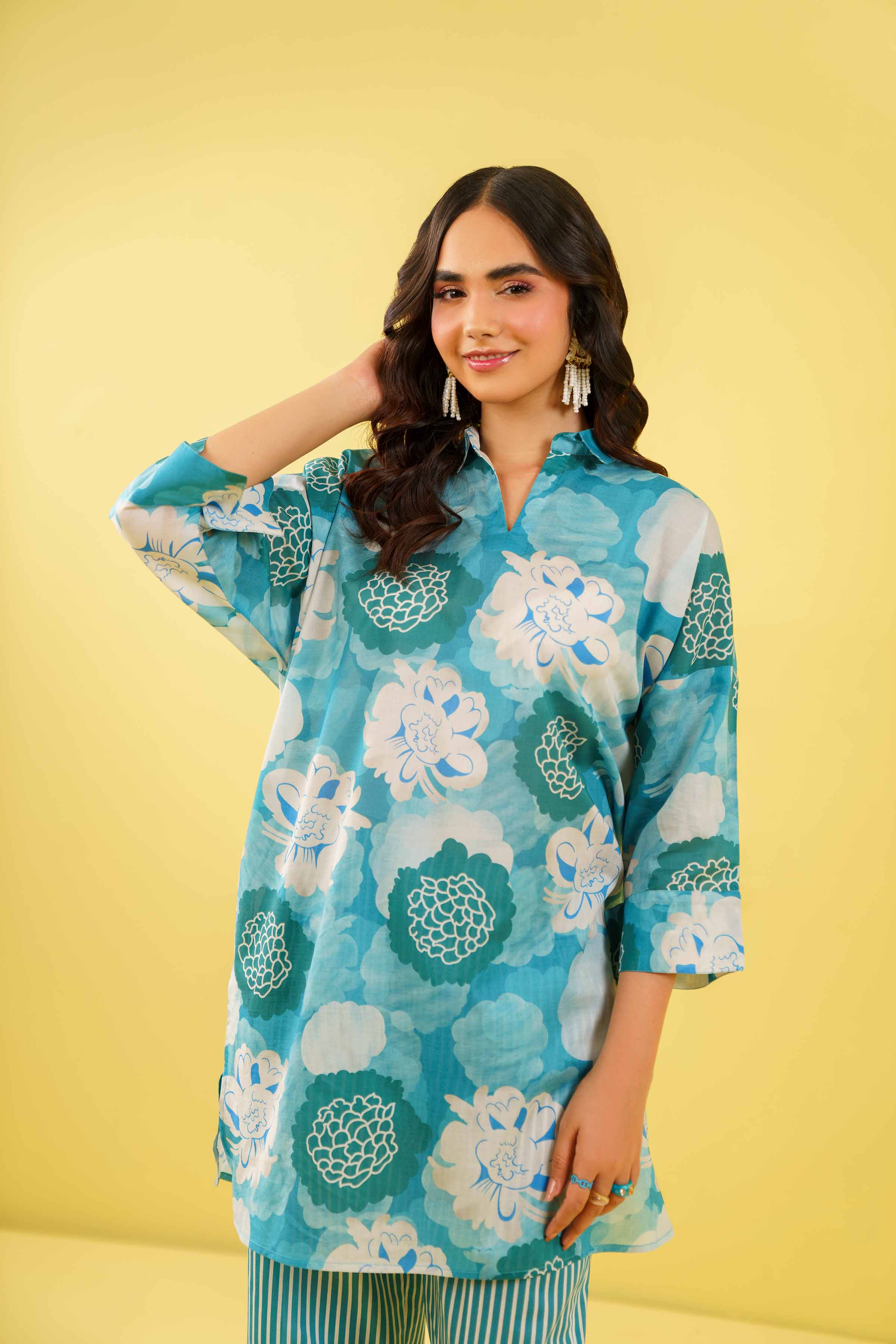 2 Piece - Printed Suit - AS24-52
