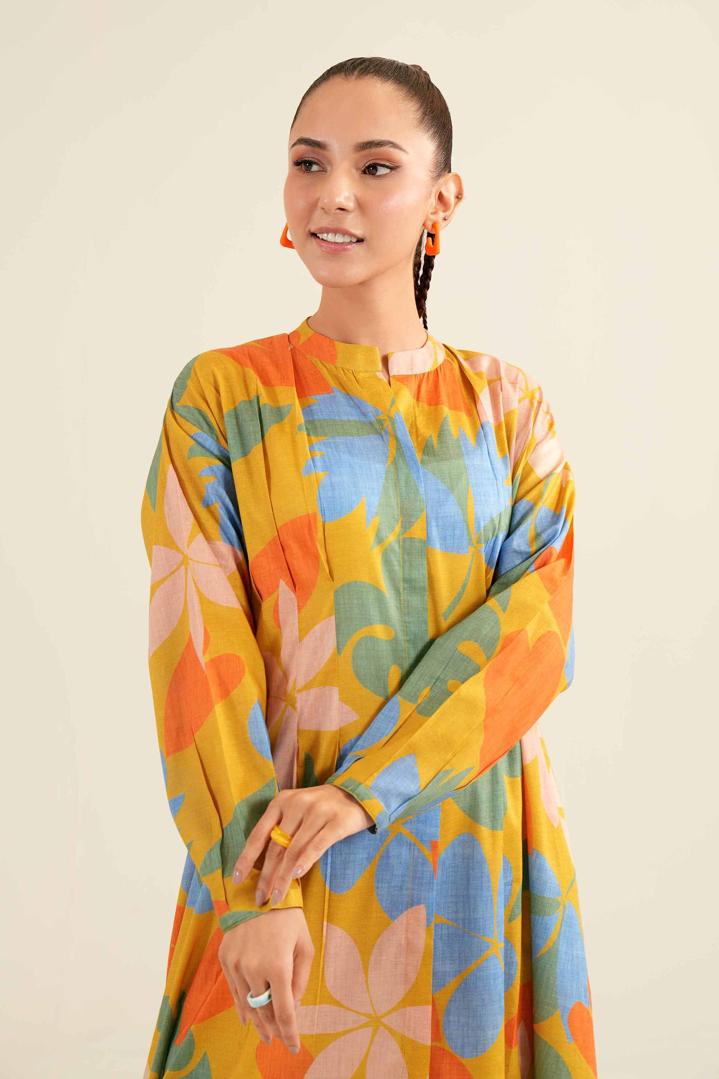 Printed Dress - AS24-60