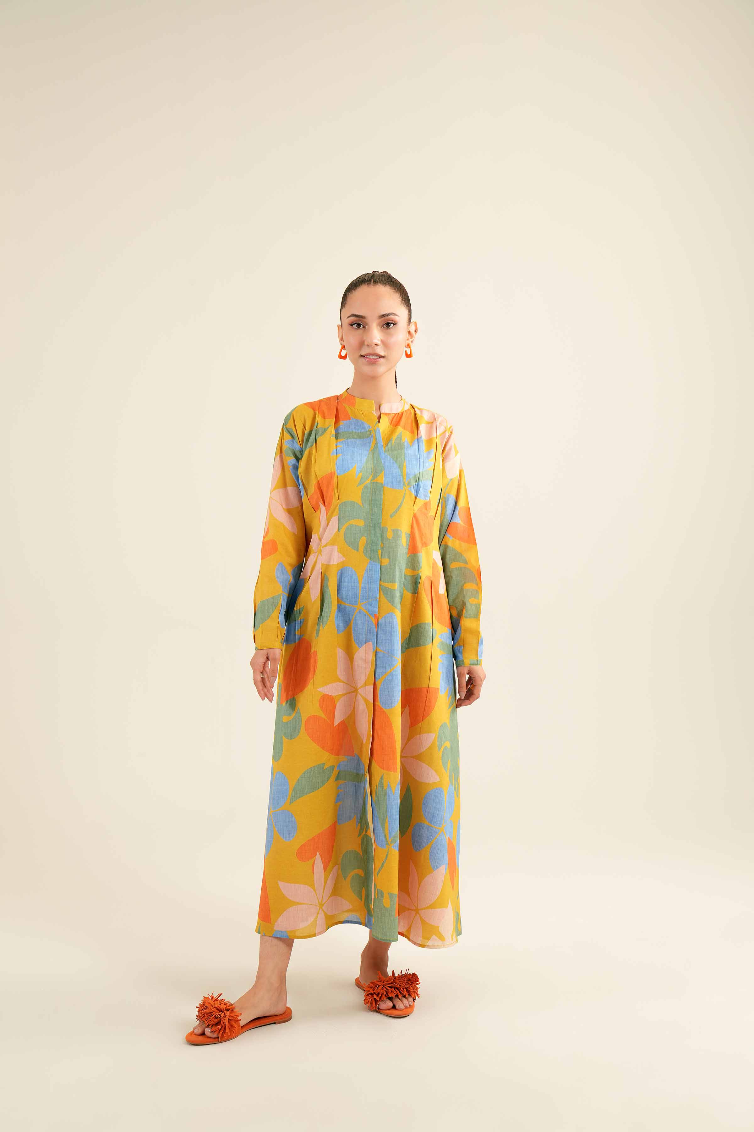 Printed Dress - AS24-60