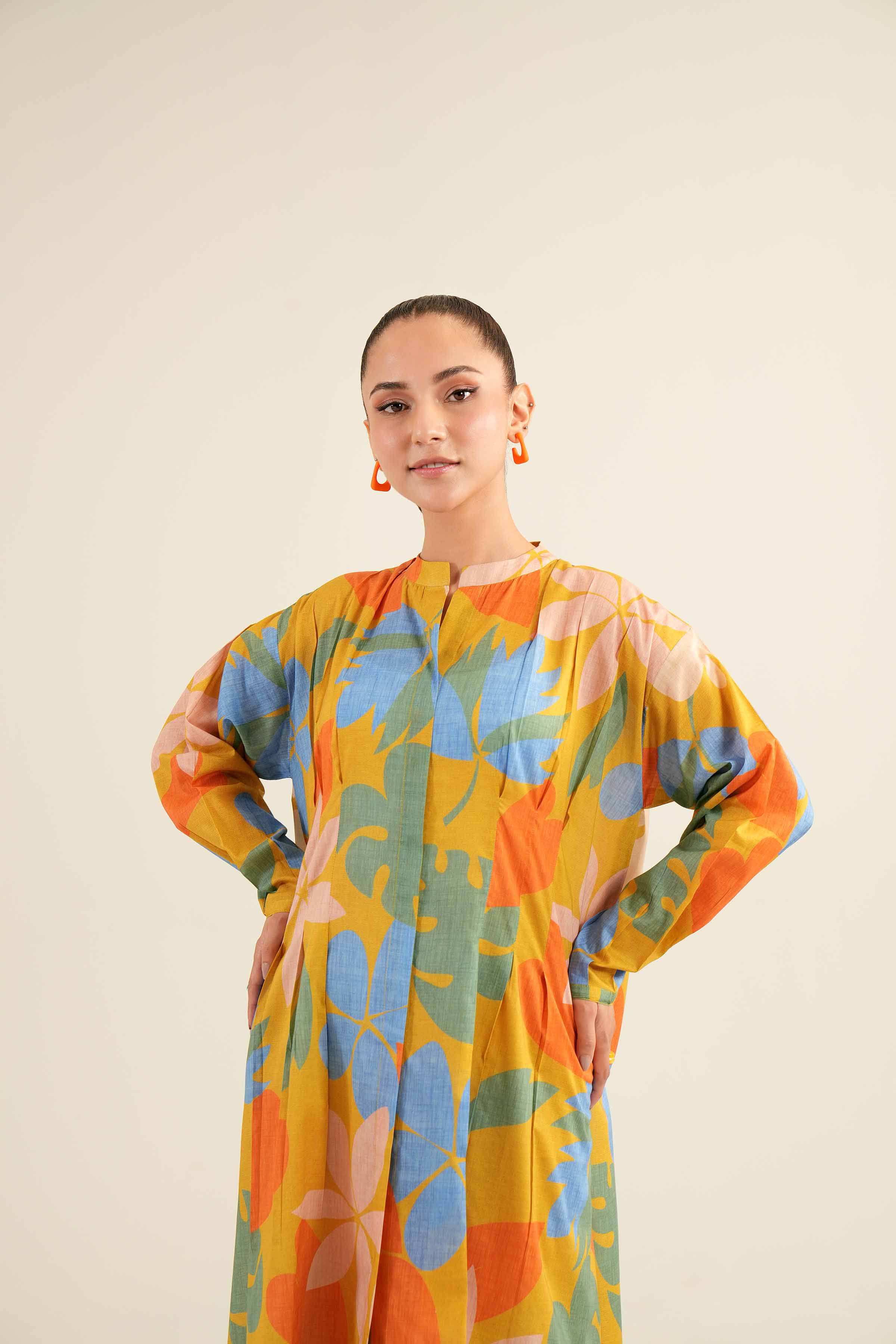 Printed Dress - AS24-60