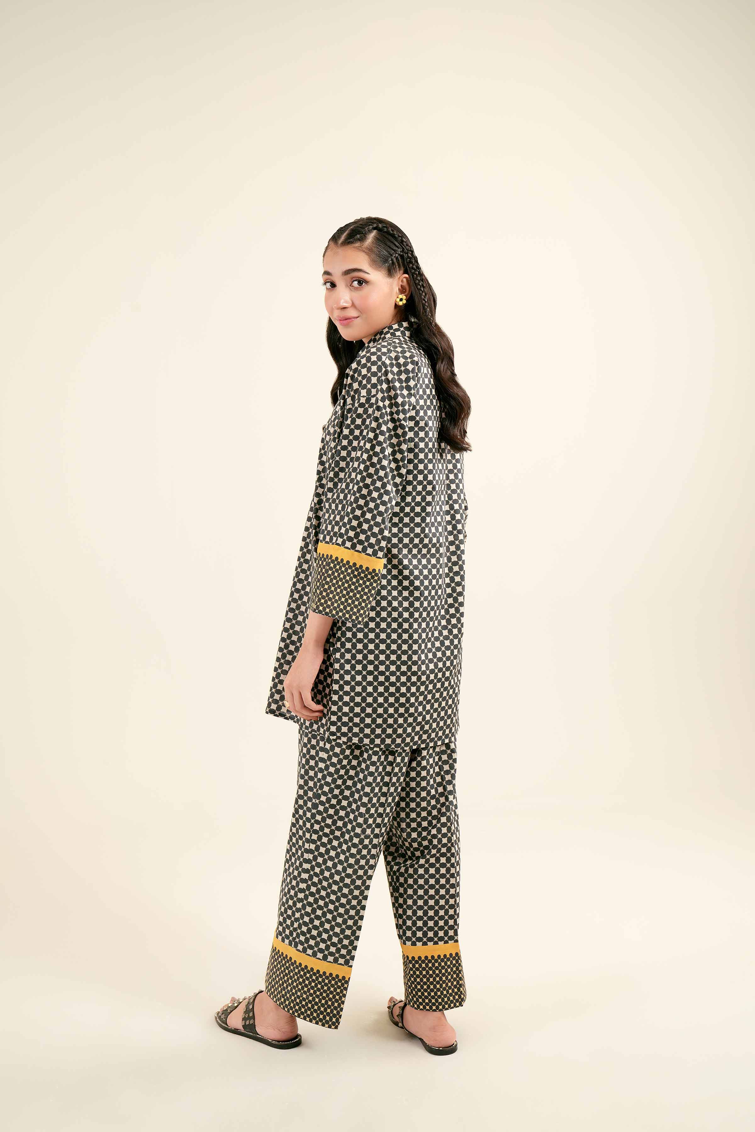 2 Piece - Printed Suit - AS24-61