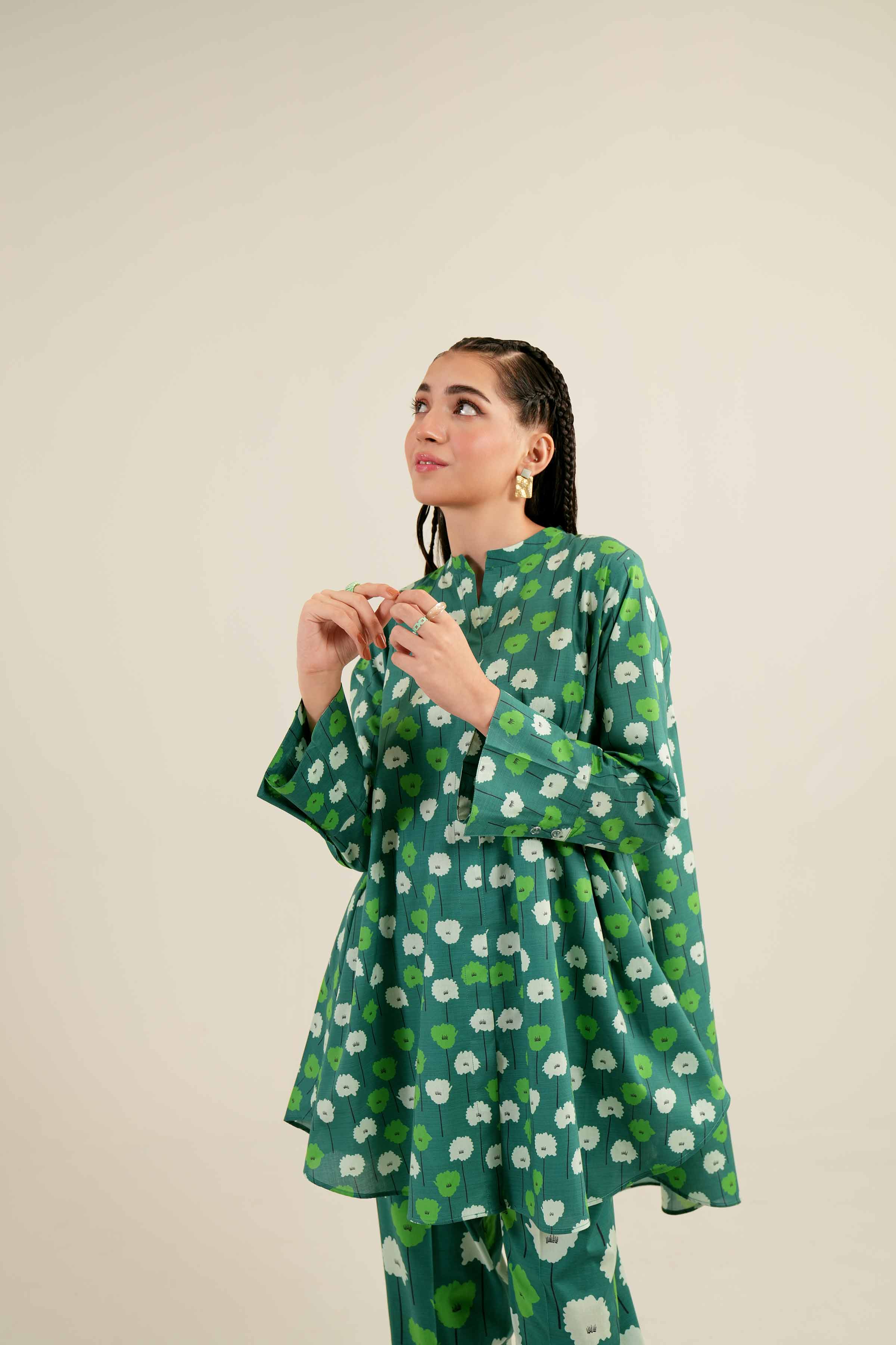 2 Piece - Printed Suit - AS24-62