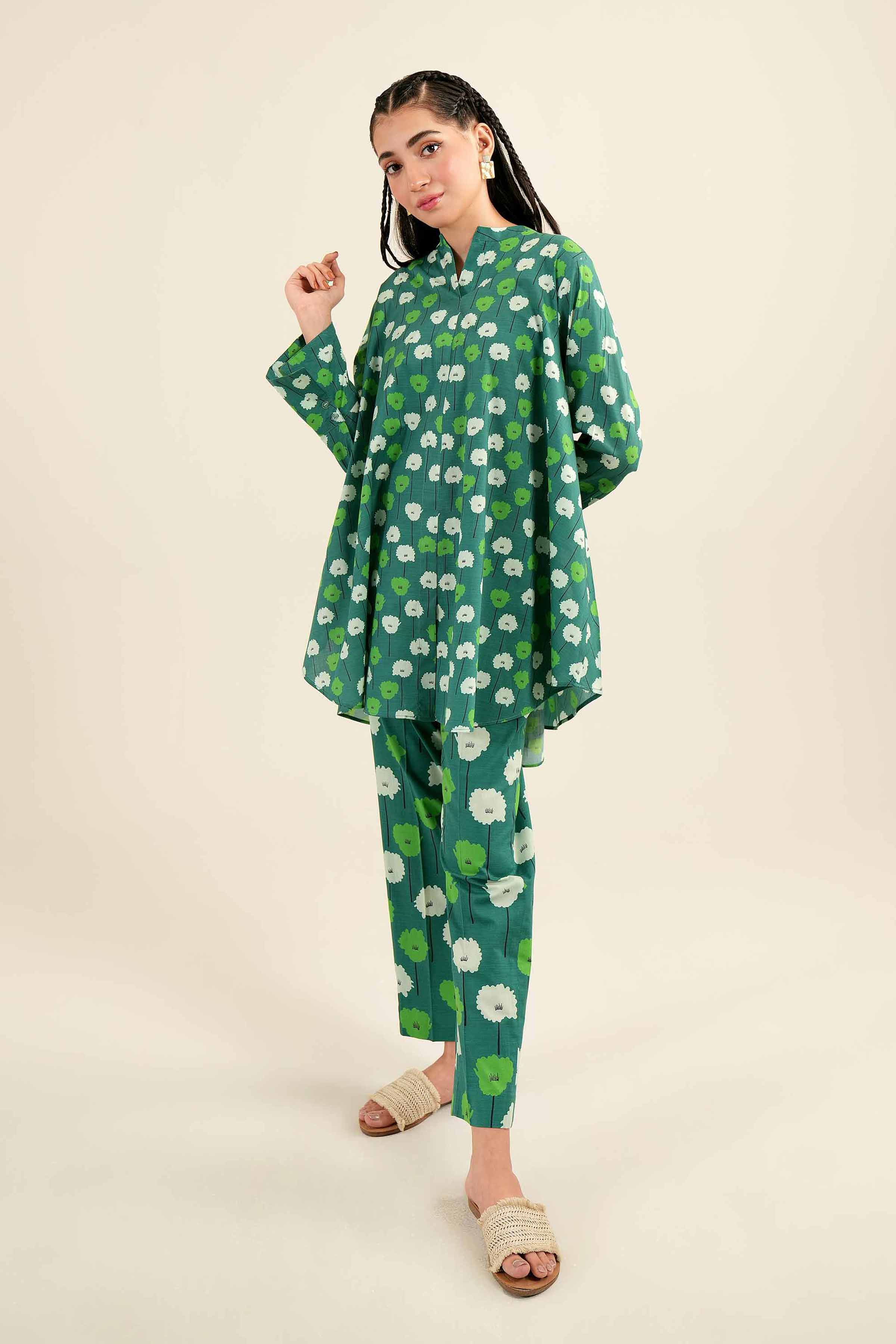 2 Piece - Printed Suit - AS24-62