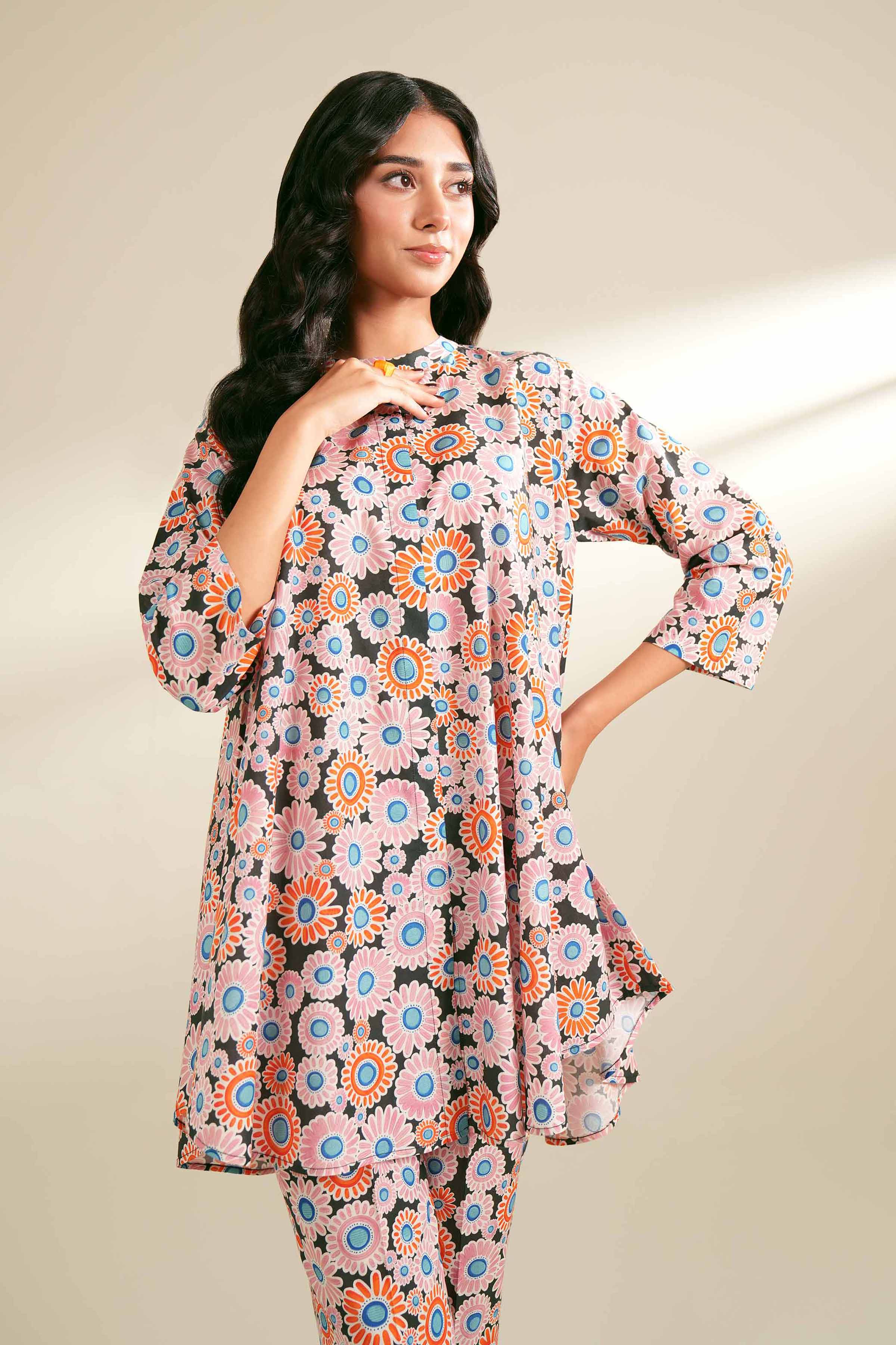 2 Piece - Printed Suit - AS24-90