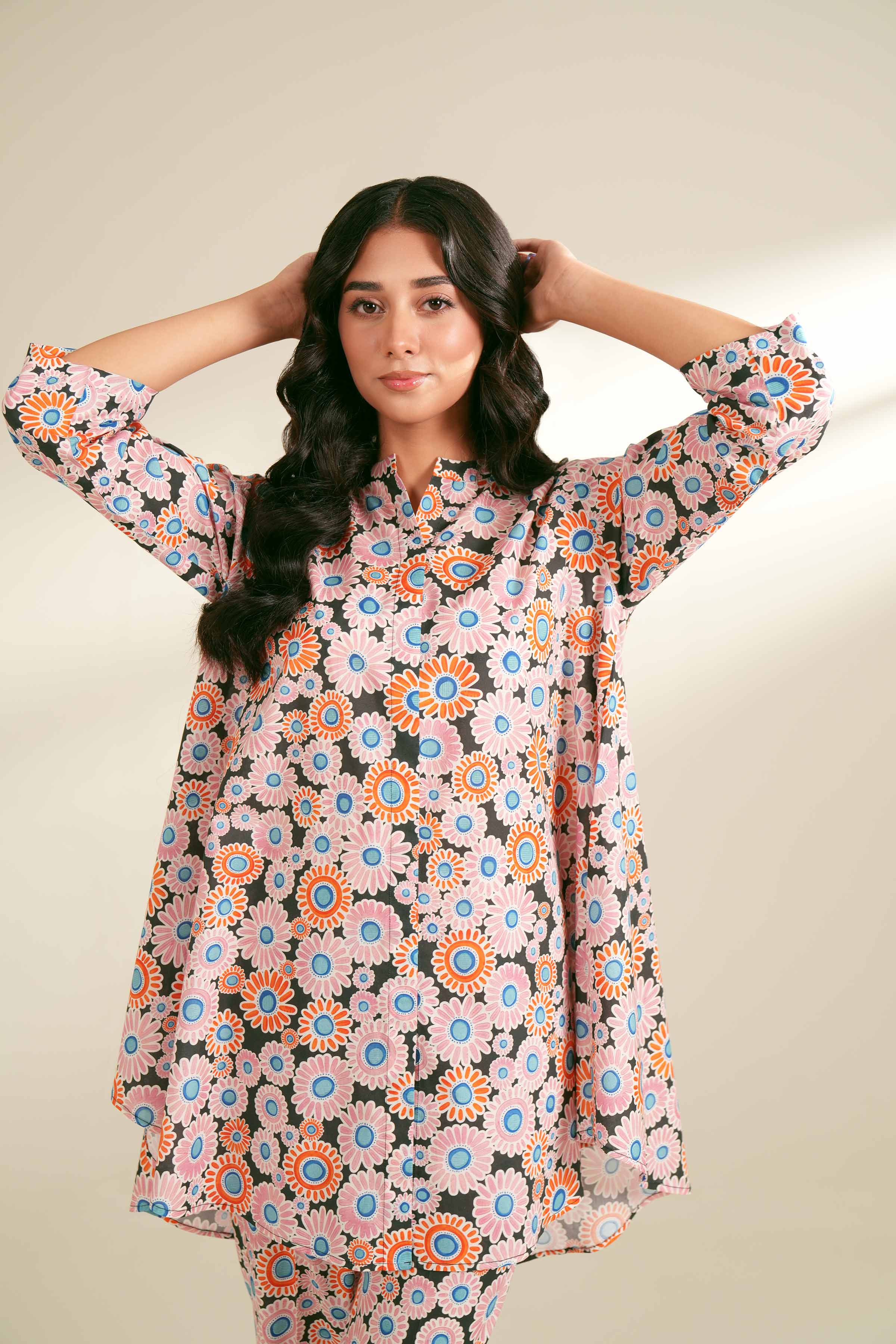 2 Piece - Printed Suit - AS24-90
