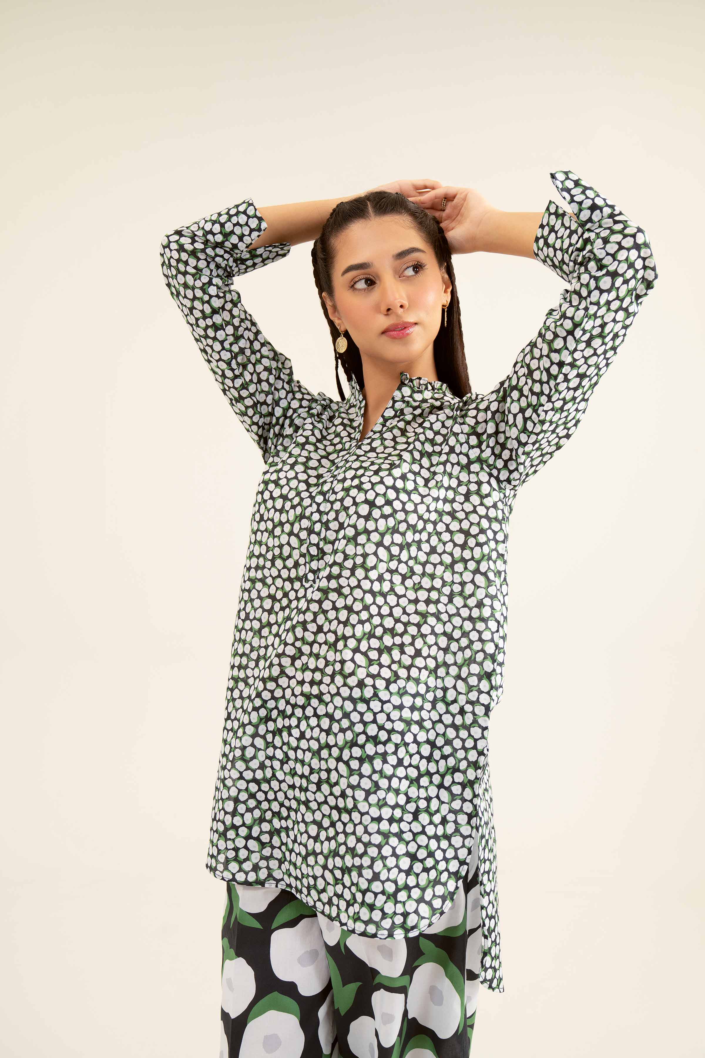2 Piece - Printed Suit - AS24-93