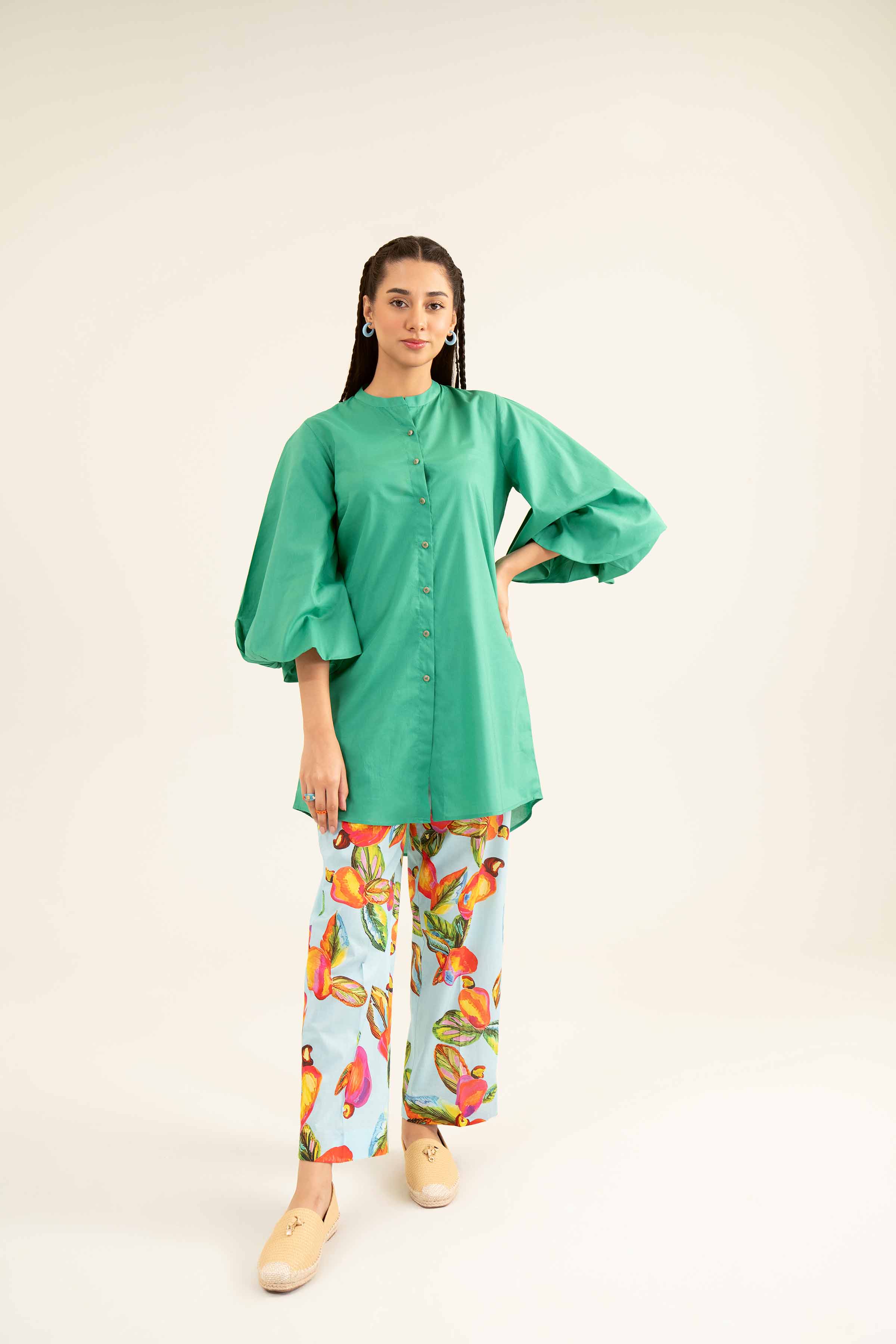 2 Piece - Printed Suit - AS24-95