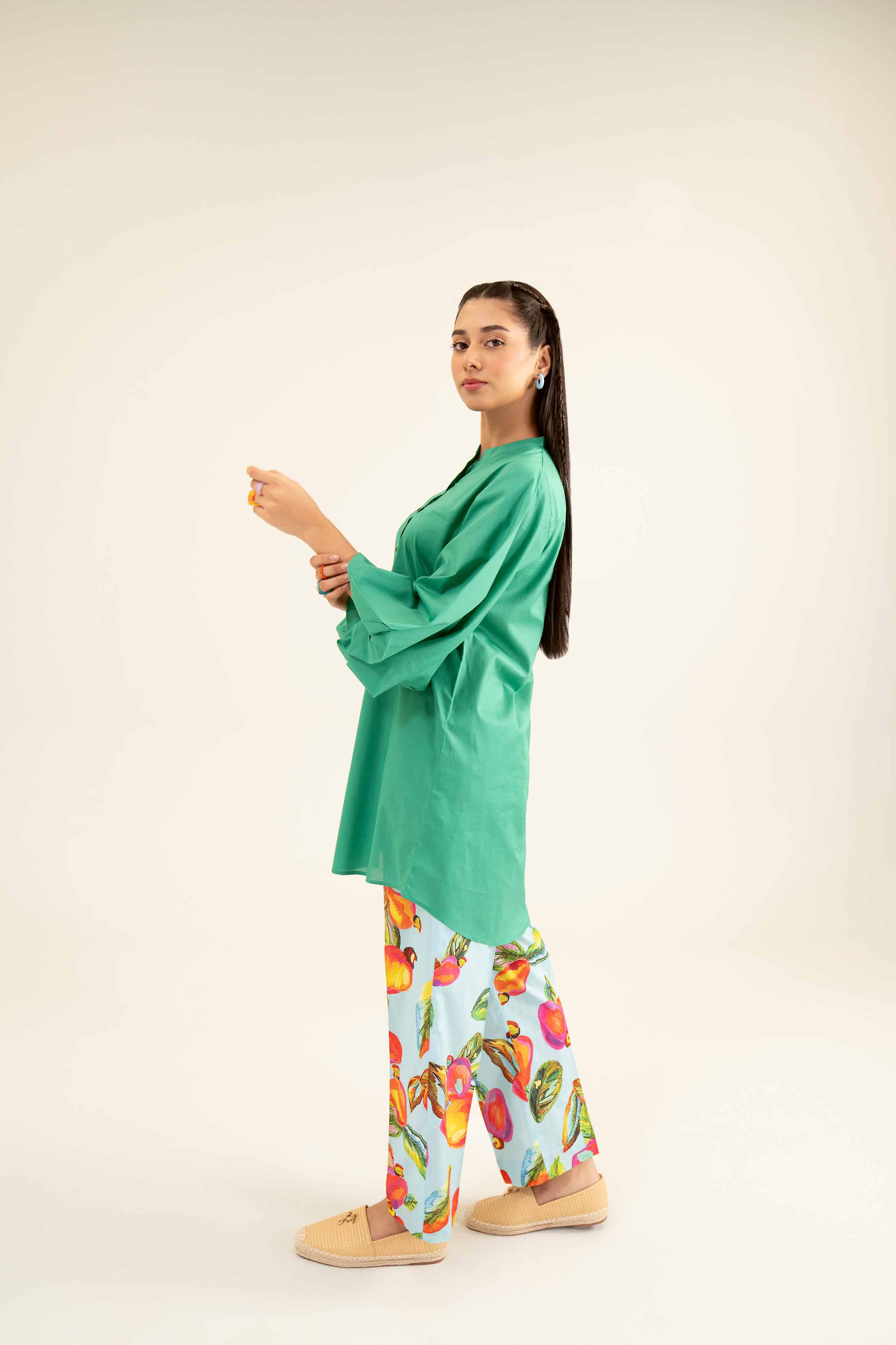 2 Piece - Printed Suit - AS24-95