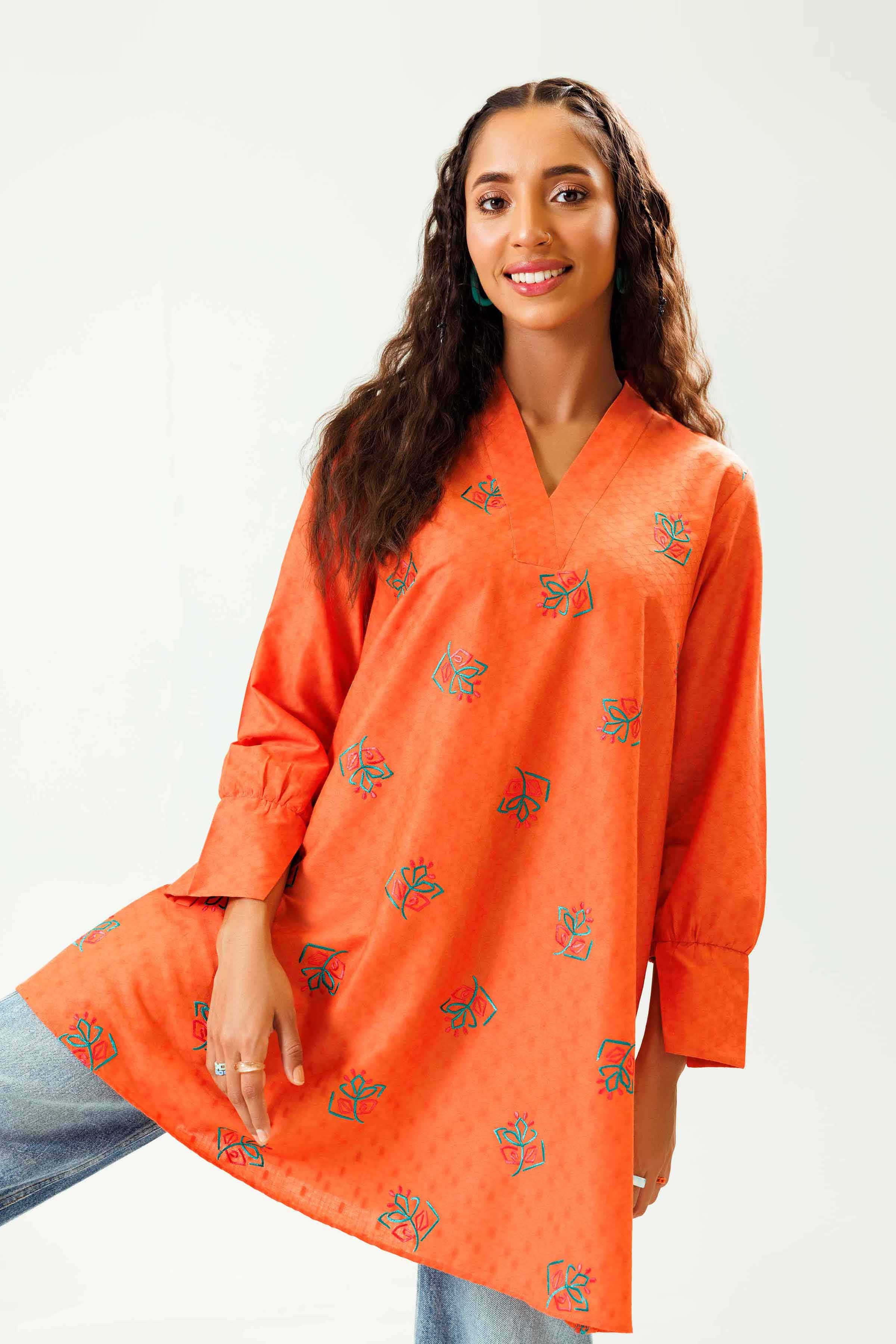 Embroidered Tunic - AS24-97