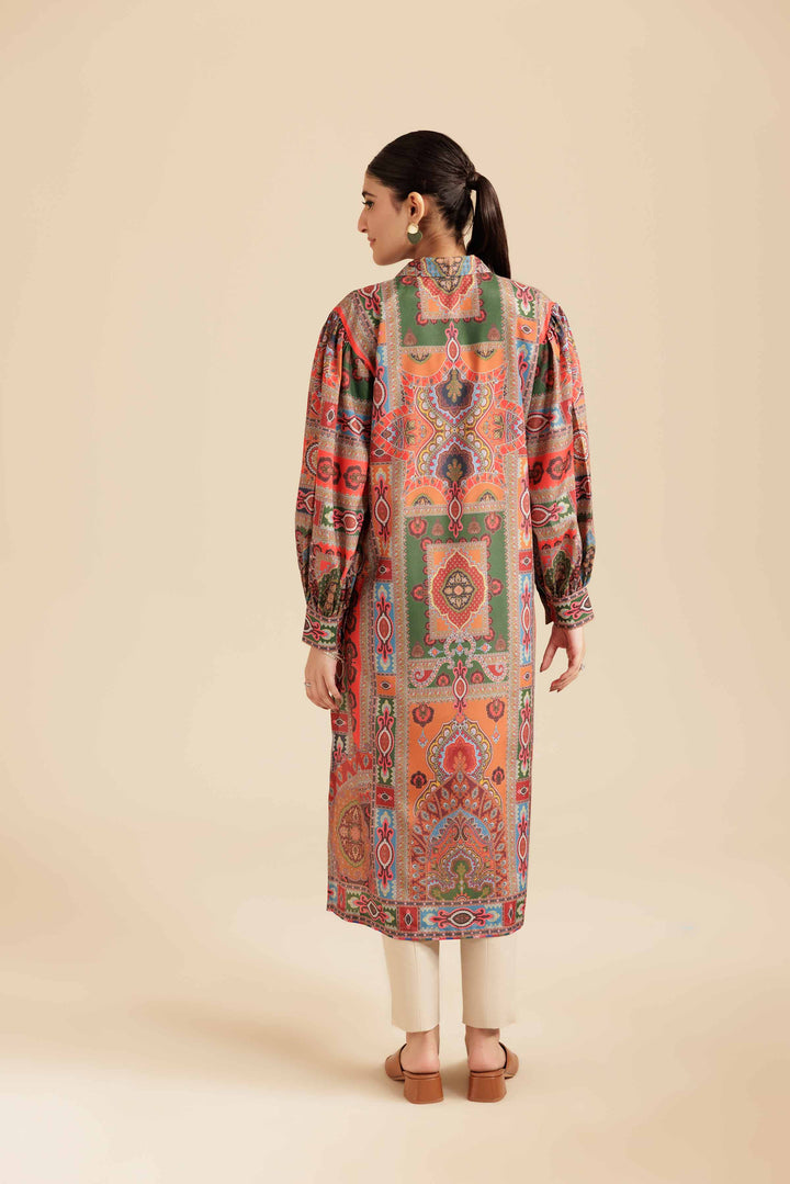 Printed Tunic - AS25-103 for Women - Pret Collection | Nishat | Shop Online