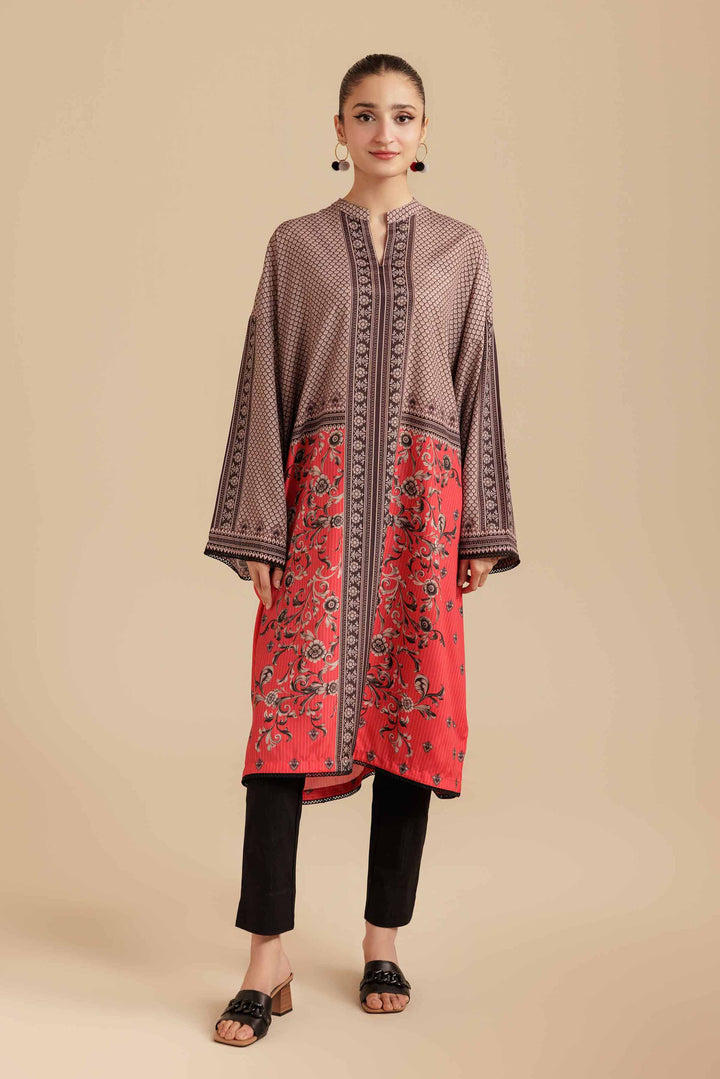 Printed Tunic - AS25-104 for Women - Pret Collection | Nishat | Shop Online
