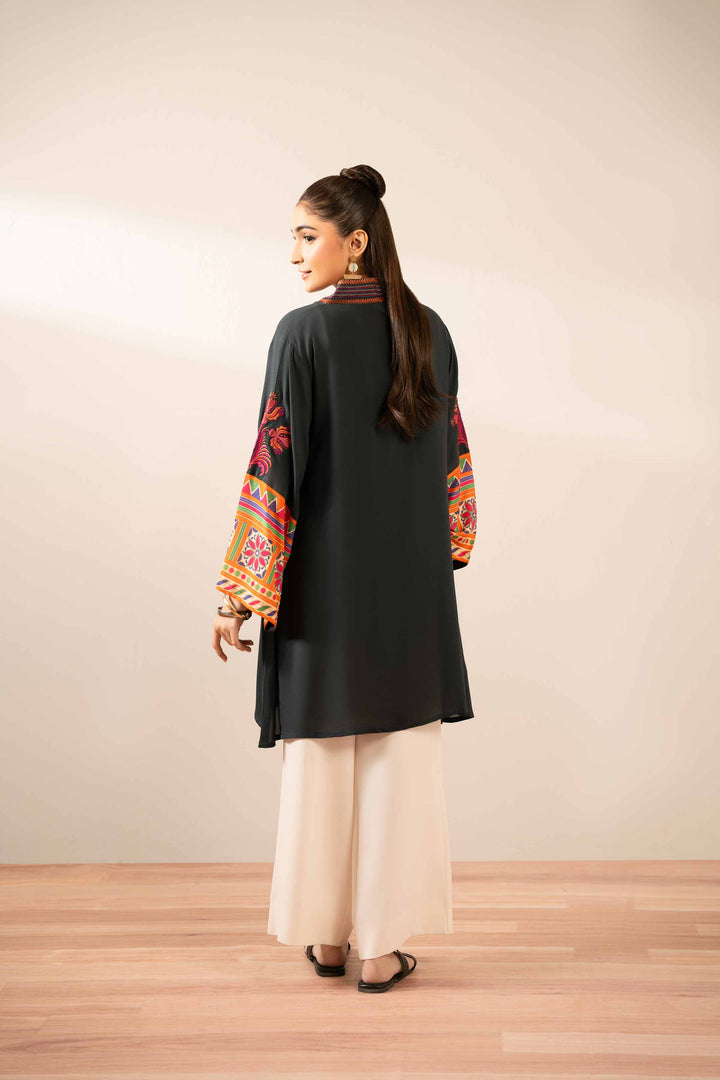 1 Piece - Printed Embroidered Tunic - AS25-107 - for Women - Pret Collection | Nishat | Shop Online