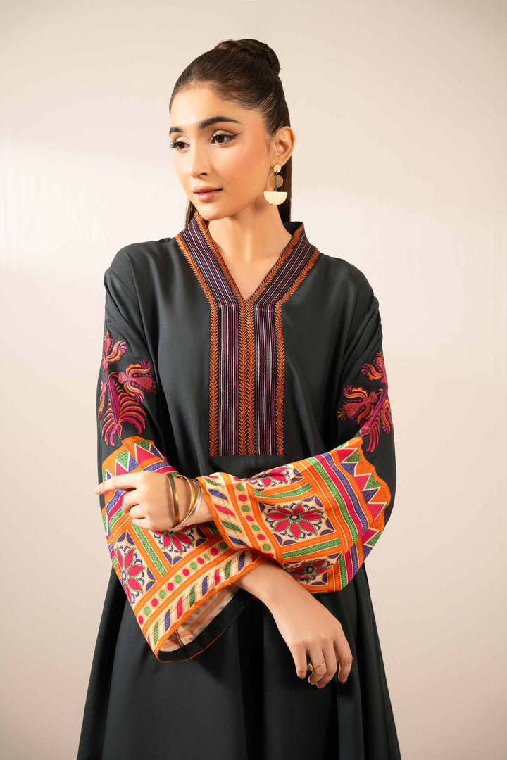 1 Piece - Printed Embroidered Tunic - AS25-107 - for Women - Pret Collection | Nishat | Shop Online