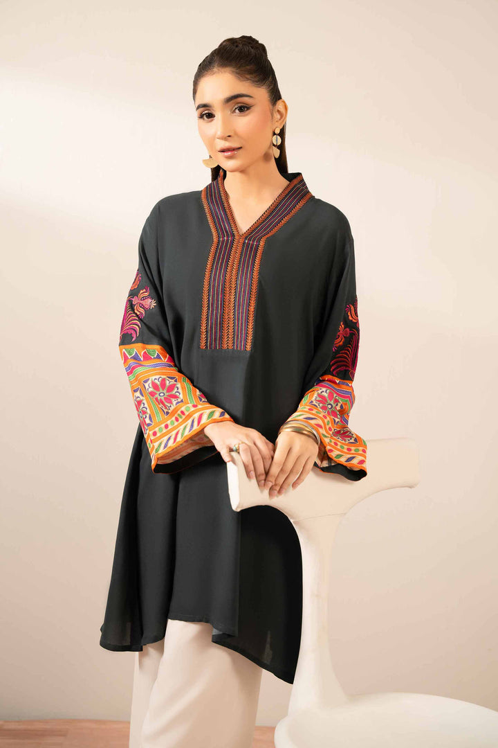 1 Piece - Printed Embroidered Tunic - AS25-107 - for Women - Pret Collection | Nishat | Shop Online