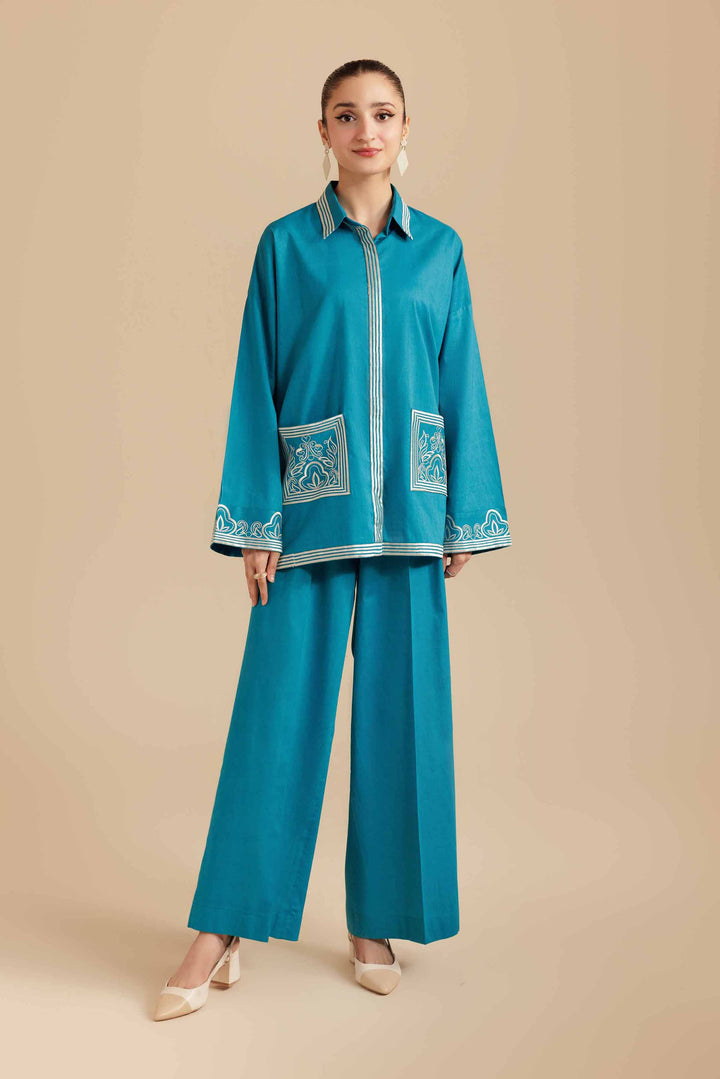 2 Piece - Embroidered Suit - AS25-116 for Women - Pret Collection | Nishat | Shop Online