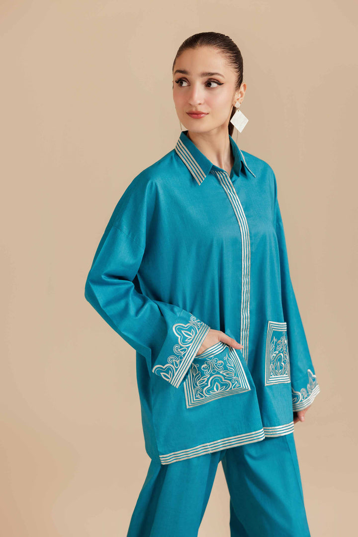 2 Piece - Embroidered Suit - AS25-116 for Women - Pret Collection | Nishat | Shop Online