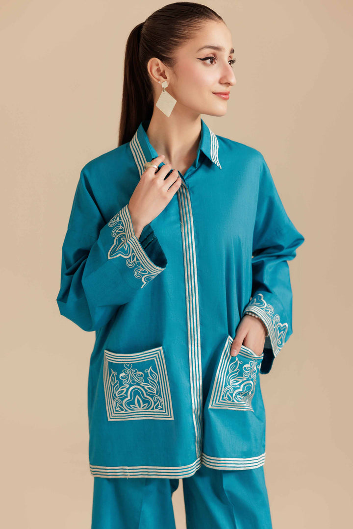 2 Piece - Embroidered Suit - AS25-116 for Women - Pret Collection | Nishat | Shop Online
