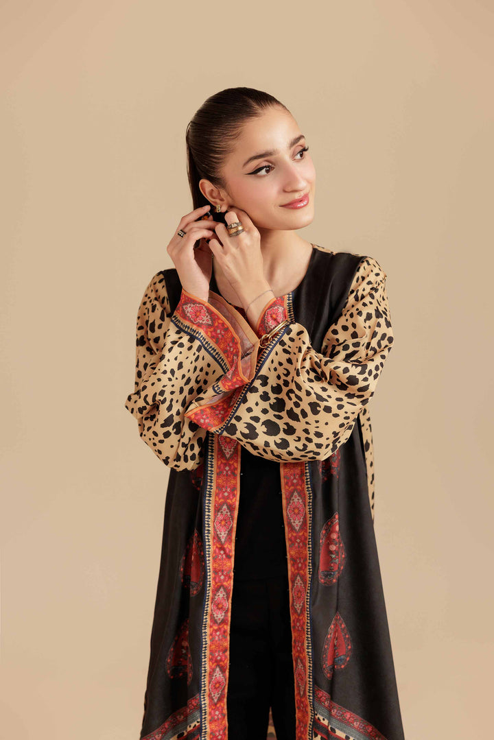 Printed Jacket - AS25-118 for Women - Pret Collection | Nishat | Shop Online