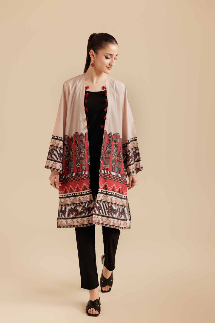 Printed Jacket - AS25-119 for Women - Pret Collection | Nishat | Shop Online