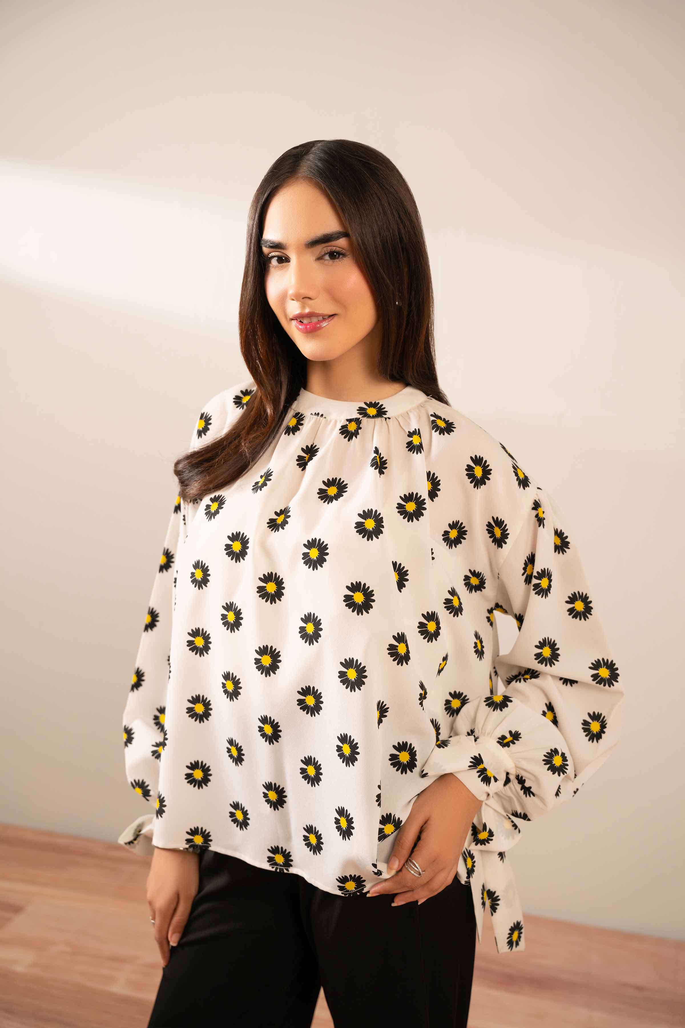 1 Piece - Printed Tunic - AS25-123 - for Women - Pret Collection | Nishat | Shop Online