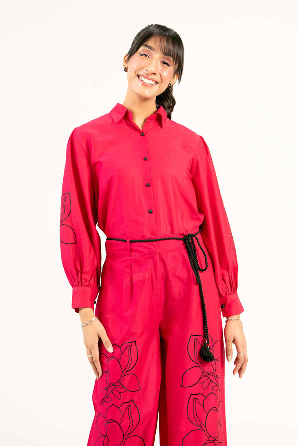 2 Piece - Embroidered Suit - AS25-32