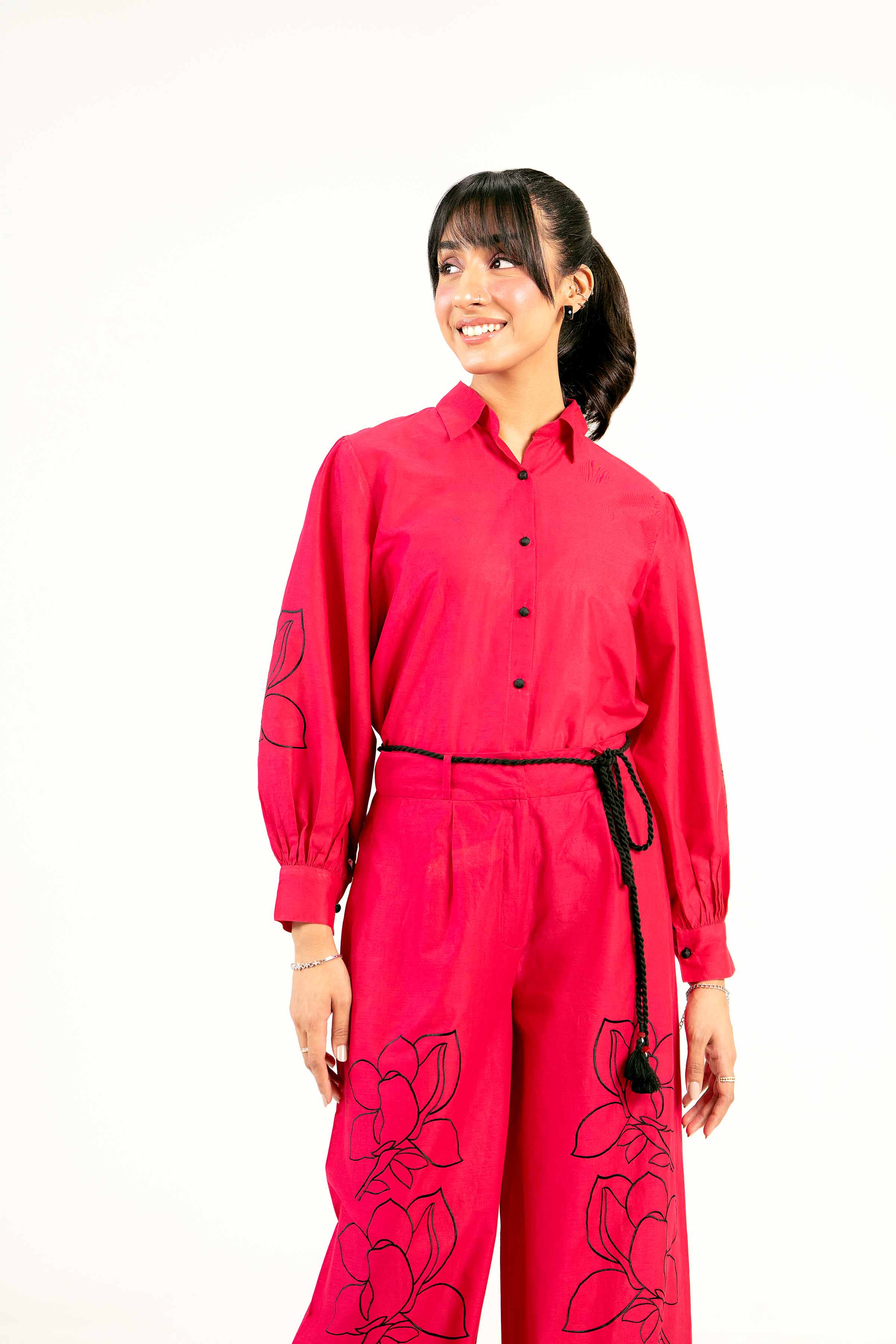 2 Piece - Embroidered Suit - AS25-32