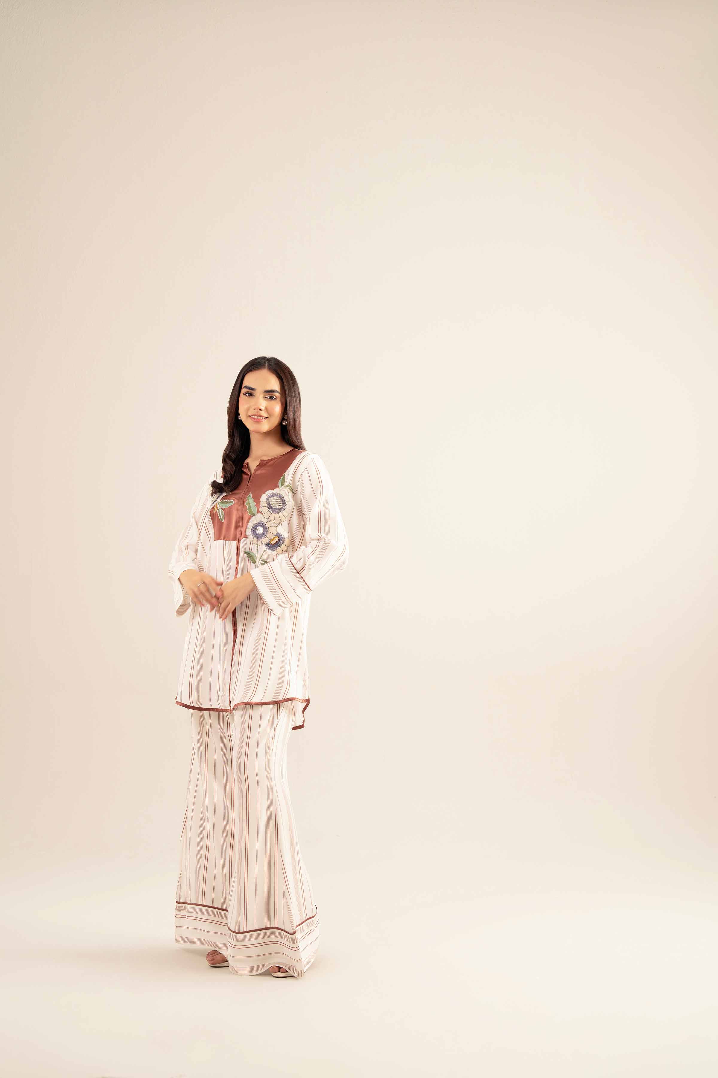 2 Piece - Embroidered Suit - AS25-36 for Women - Pret Collection | Nishat | Shop Online