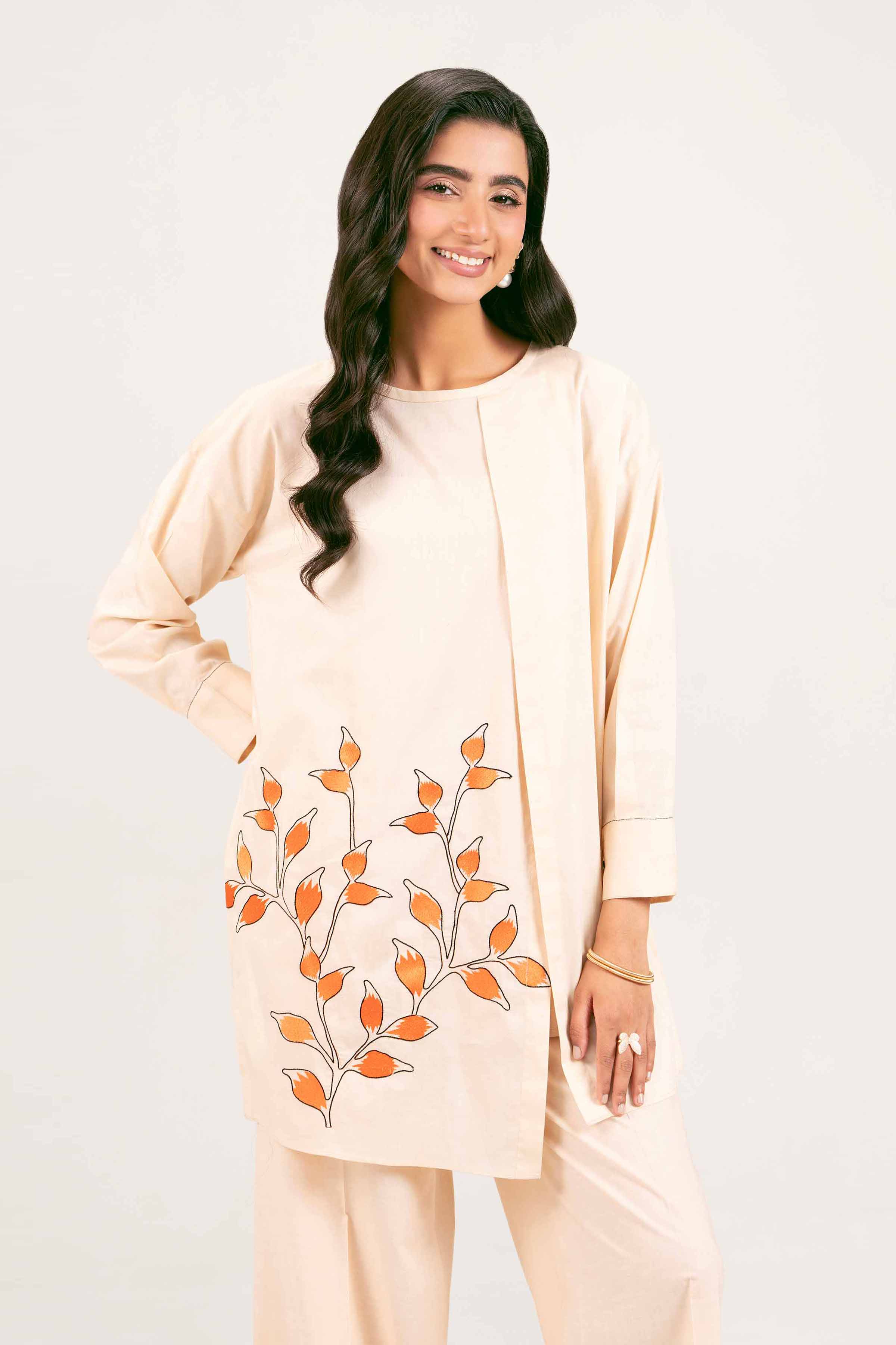 2 Piece - Embroidered Suit - AS25-40