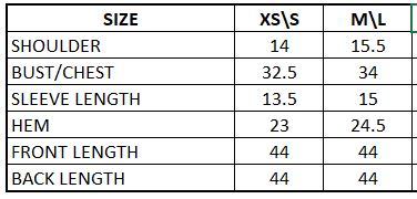 Size Guide