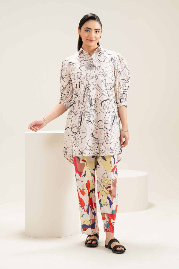 2 Piece - Printed Suit - AS25-55