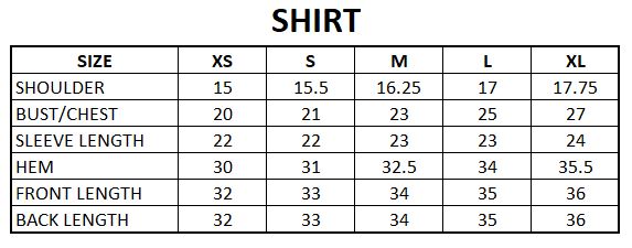 Size Guide