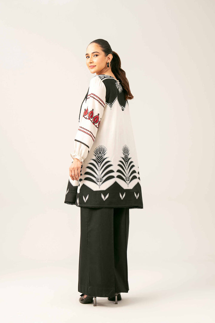 Printed Embroidered Tunic - AS25-68 for Women - Pret Collection | Nishat | Shop Online