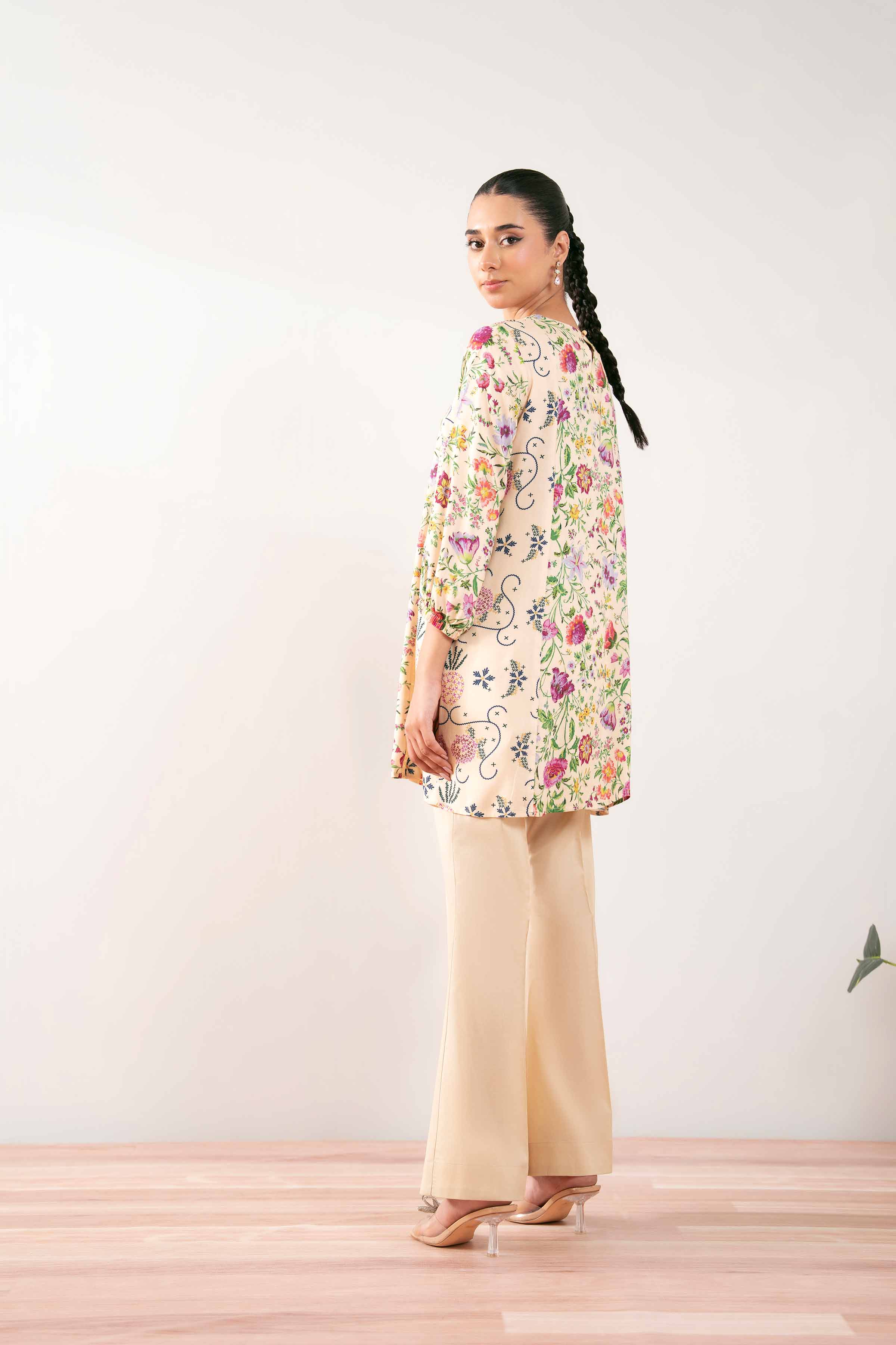 Printed Tunic - AS25-71 for Women - Pret Collection | Nishat | Shop Online 