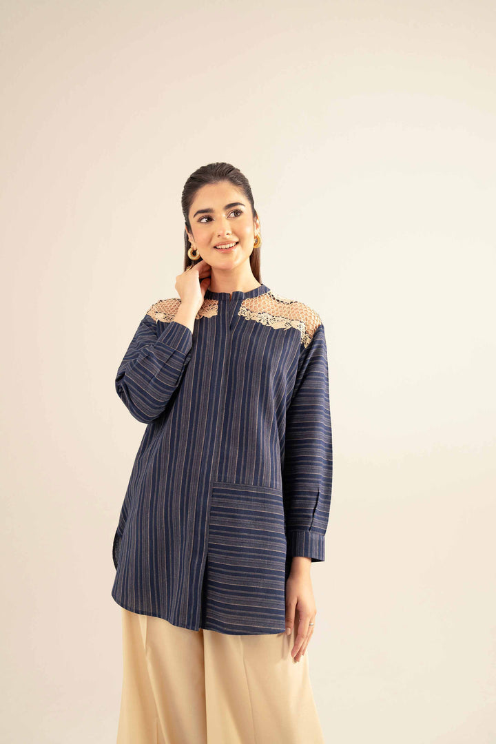 Basic Tunic - AS25-77 for Women - Pret Collection | Nishat | Shop Online