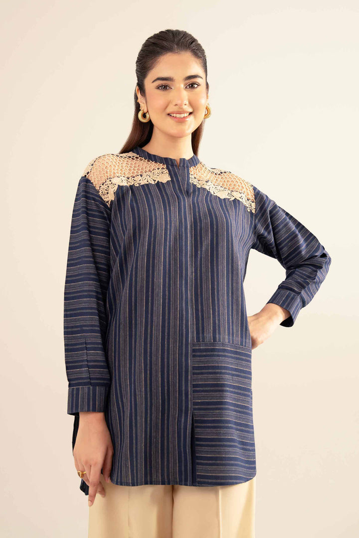 Basic Tunic - AS25-77 for Women - Pret Collection | Nishat | Shop Online