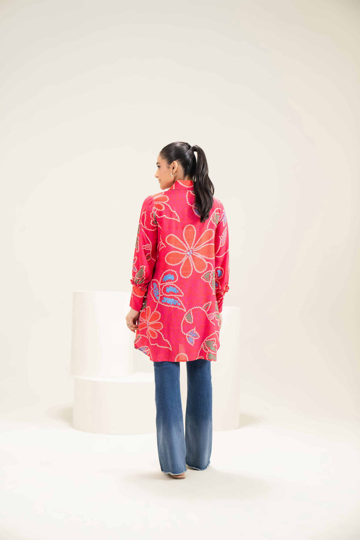 Printed Tunic - AS25-78 for Women - Pret Collection | Nishat | Shop Online