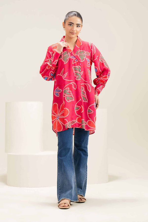 Printed Tunic - AS25-78 for Women - Pret Collection | Nishat | Shop Online