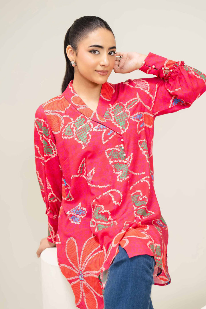 Printed Tunic - AS25-78 for Women - Pret Collection | Nishat | Shop Online