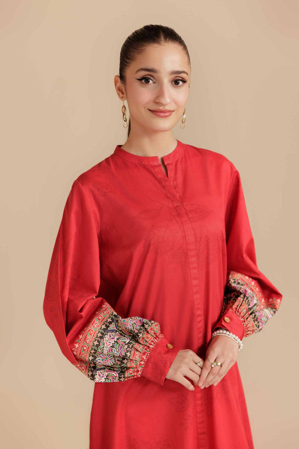 Printed Dress - AS25-98 for Women - Pret Collection | Nishat | Shop Online