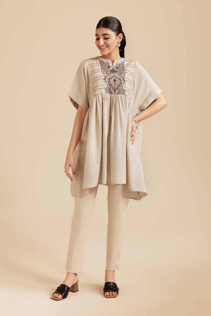Embroidered Tunic - AS25-99 for Women - Pret Collection | Nishat | Shop Online