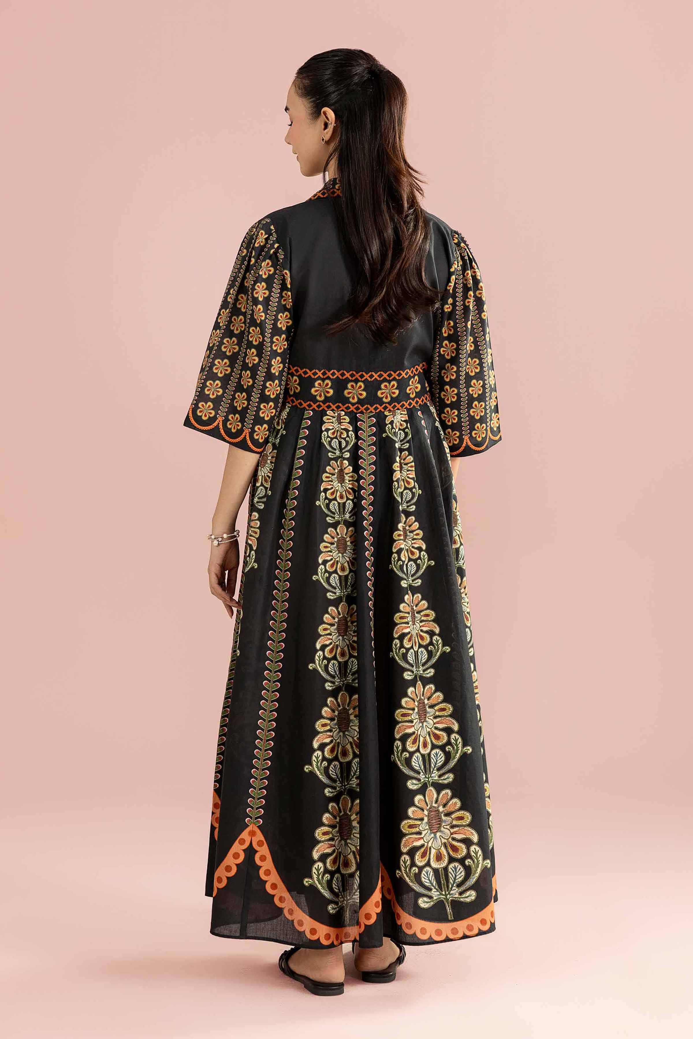 Printed Dress - AS26-34 for Women - Pret Collection | Nishat | Shop Online