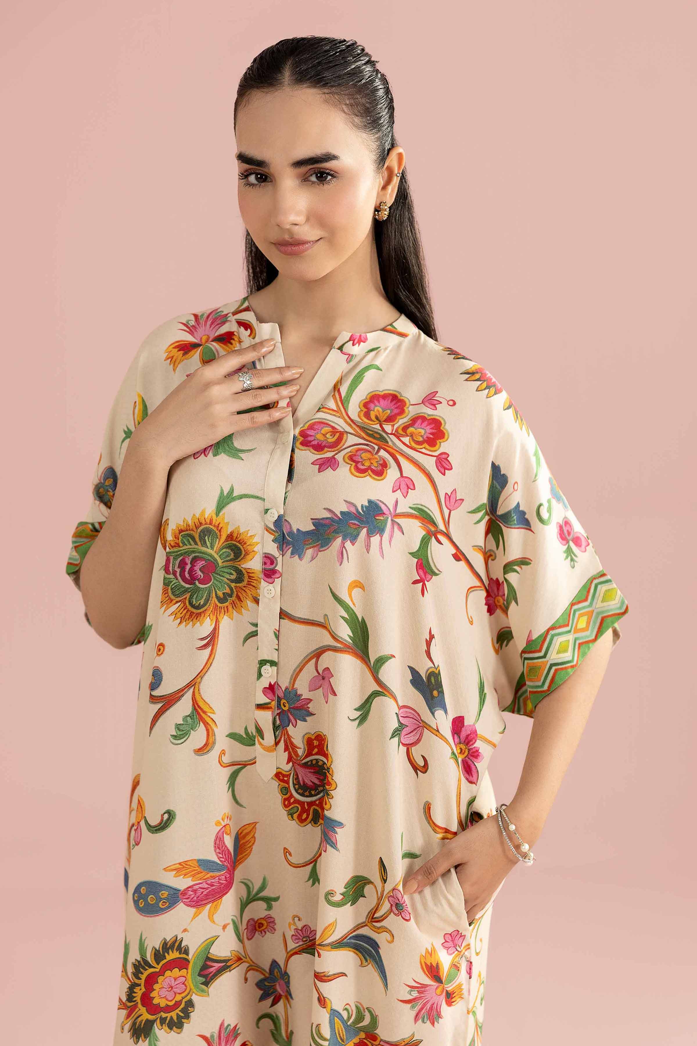 Printed Shirt - AS26-36 for Women - Pret Collection | Nishat | Shop Online