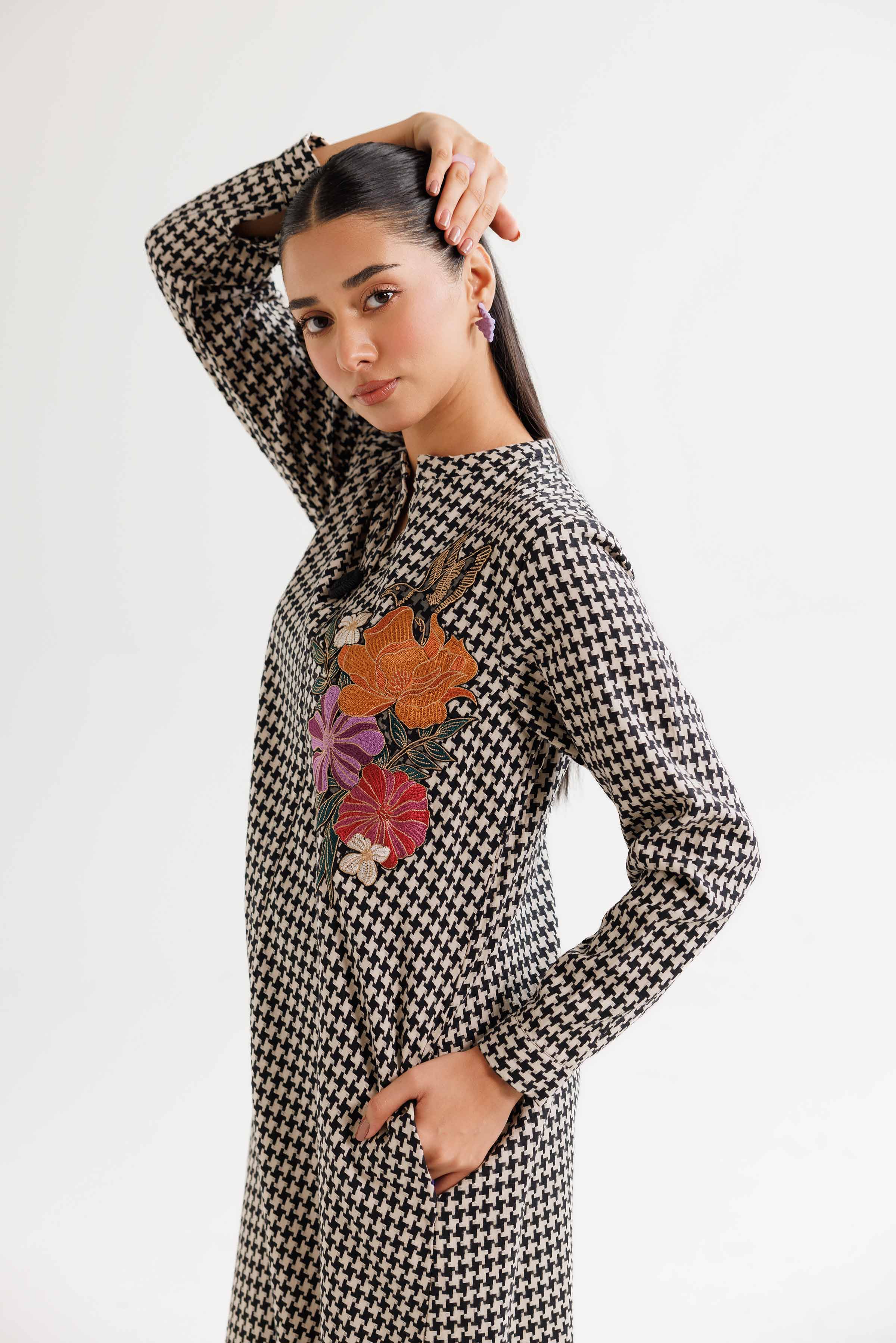 Embroidered Dress - AW24-05