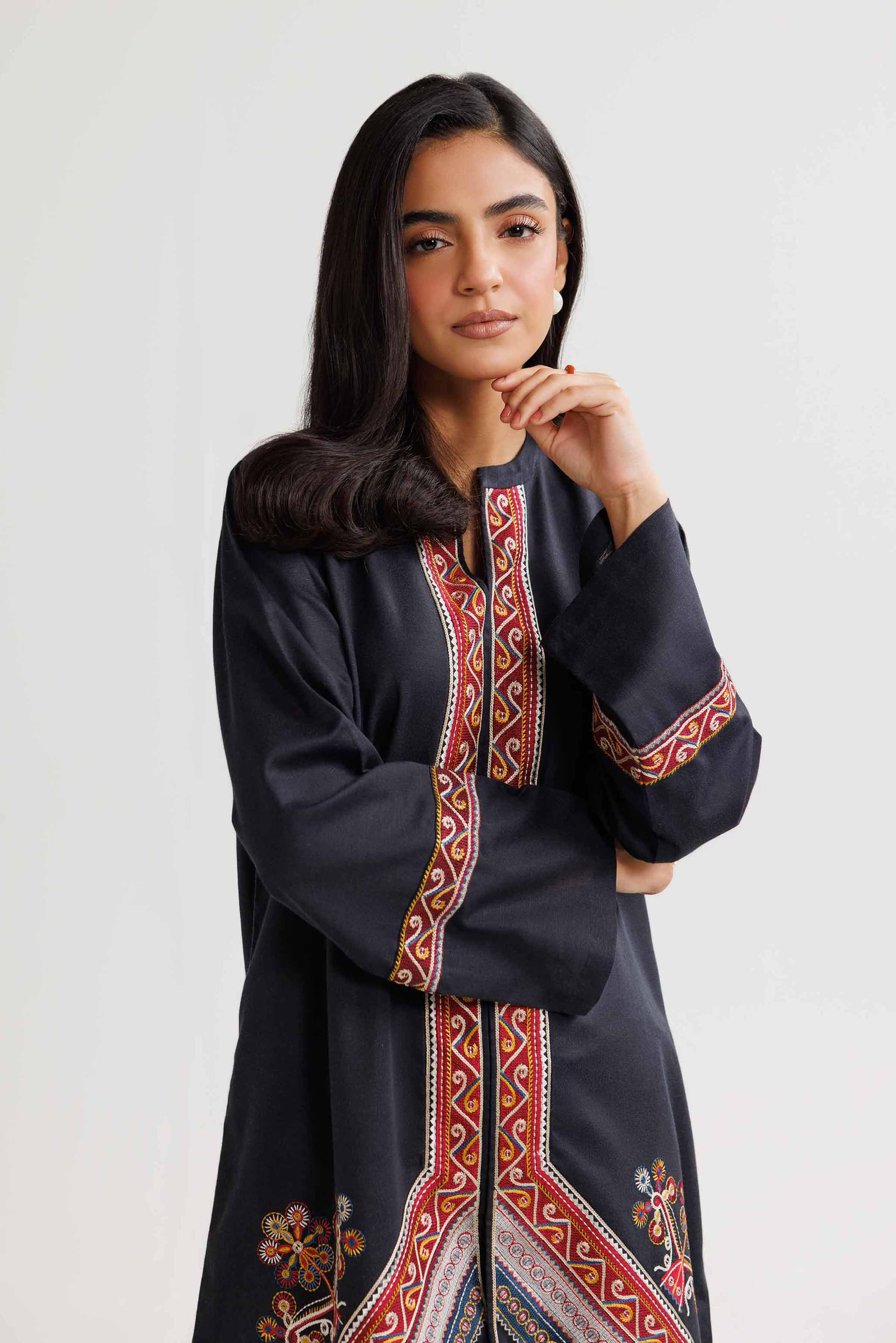 2 Piece - Embroidered Suit - AW24-07