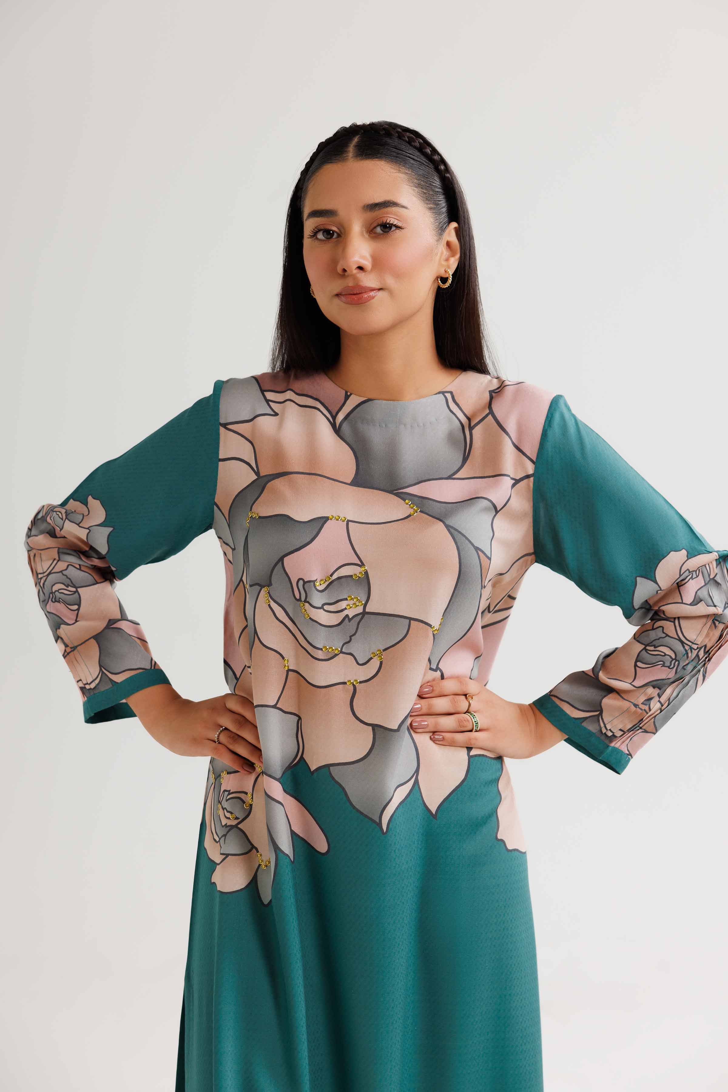 Printed Dress - AW24-14