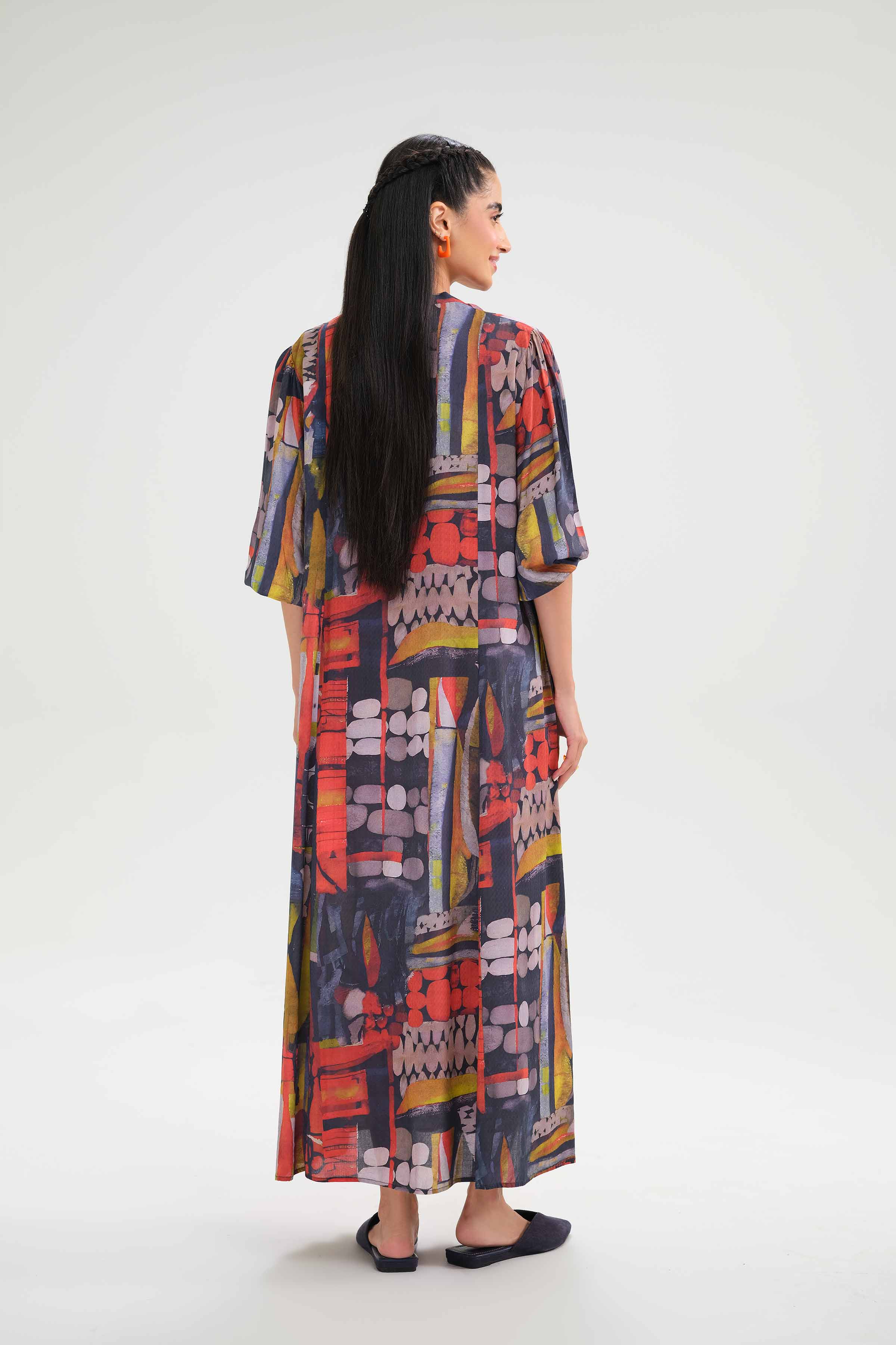 Printed Dress - AW24-18
