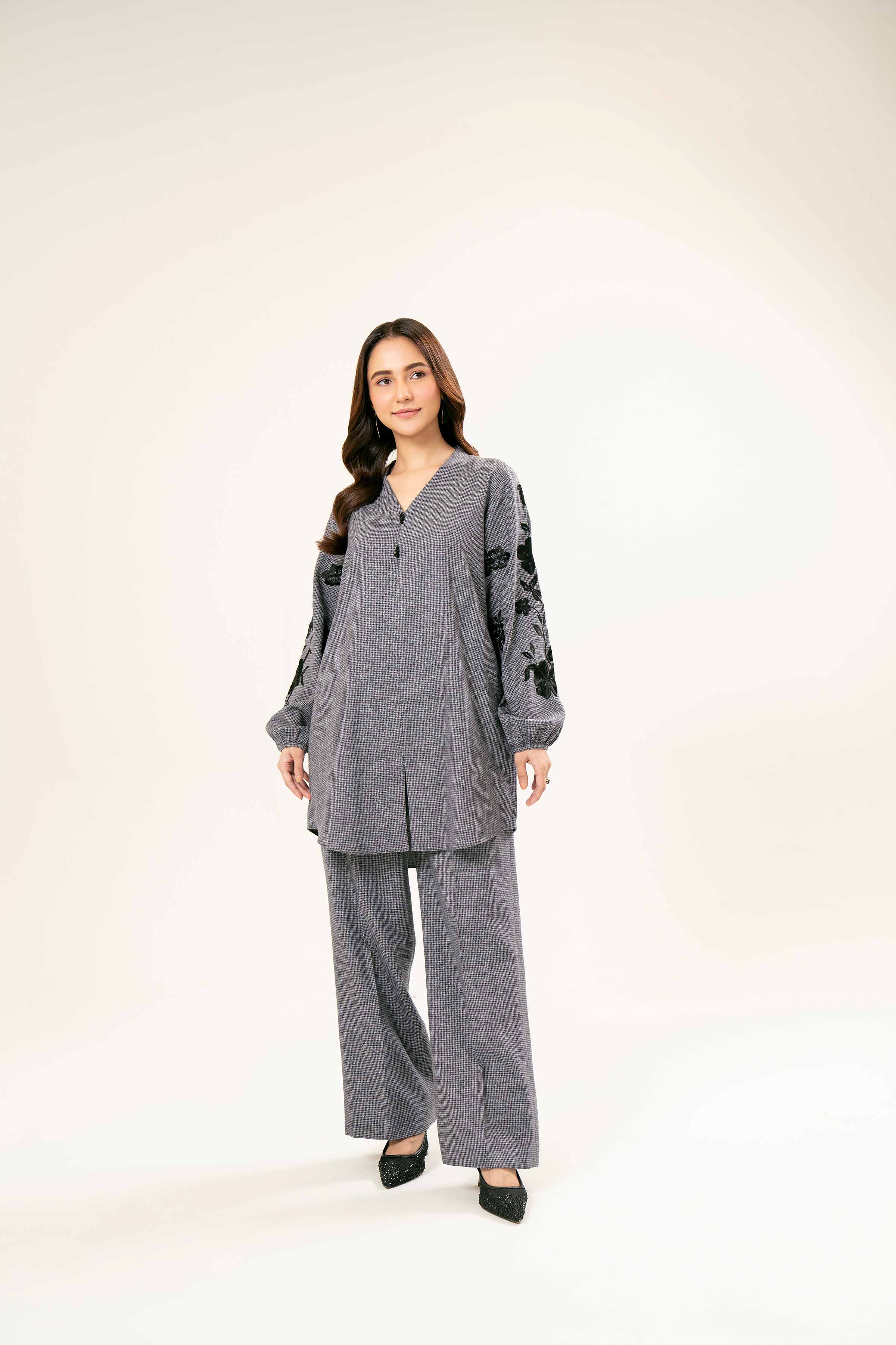 2 Piece - Embroidered Suit - AW24-34