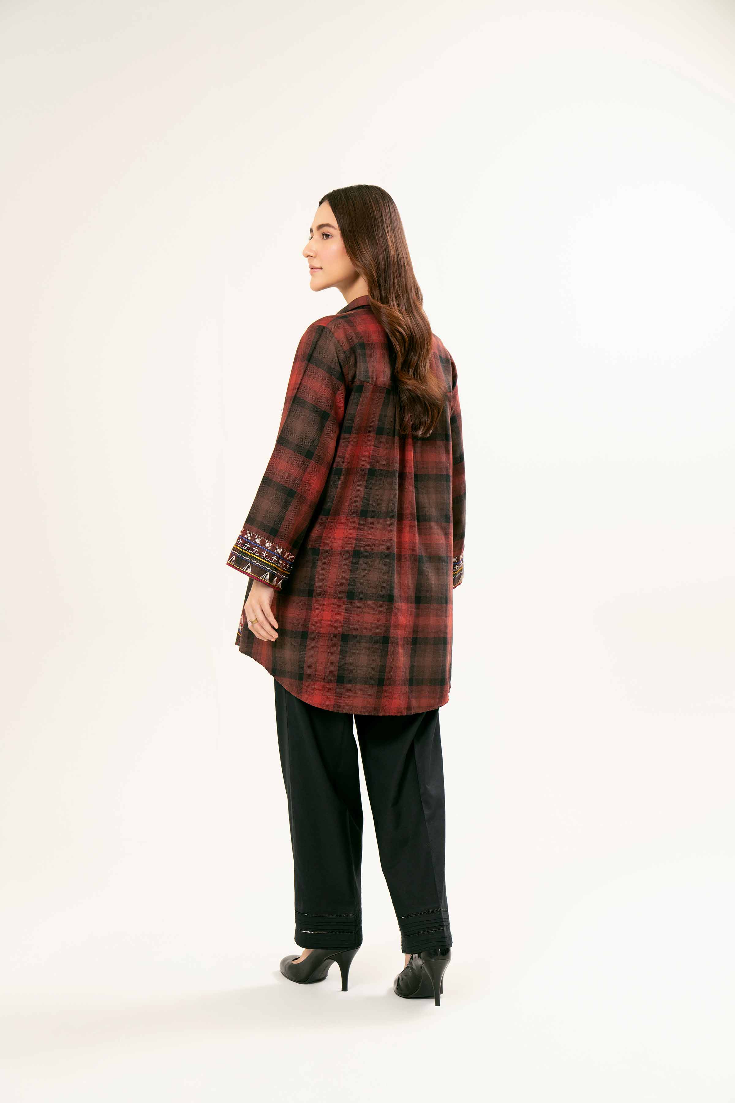 Printed Embroidered Tunic - AW24-42