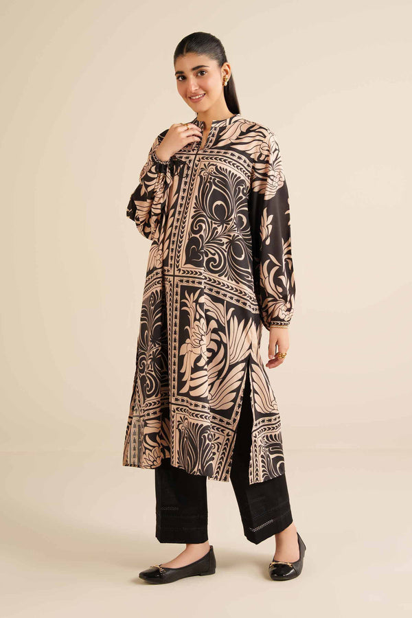 Printed Tunic - AW25-02 for Women - Pret Collection | Nishat | Shop Online