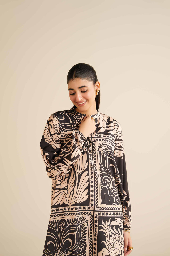 Printed Tunic - AW25-02 for Women - Pret Collection | Nishat | Shop Online